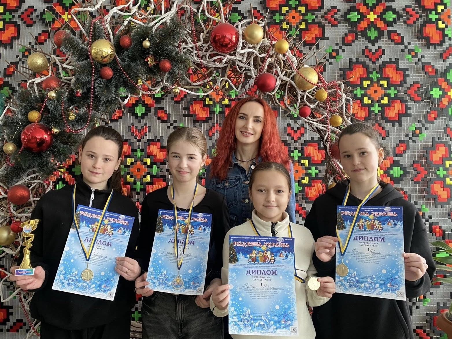Вітаємо вокальний квартет “SoloWay” Зимноводівської школи мистецтв з перемогою у конкурсі